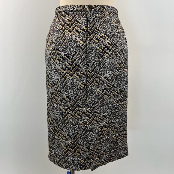 Gianfranco Ferre Puffer Pencil Skirt Knee-Length Vintage 80s  | Size: 42 (US 4) - Picture 7 of 12